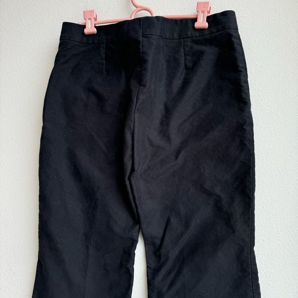 Vintage Gucci Women’s Black Trousers Slacks Casual Pants Size 44 EU Large Cotton - Picture 7 of 14